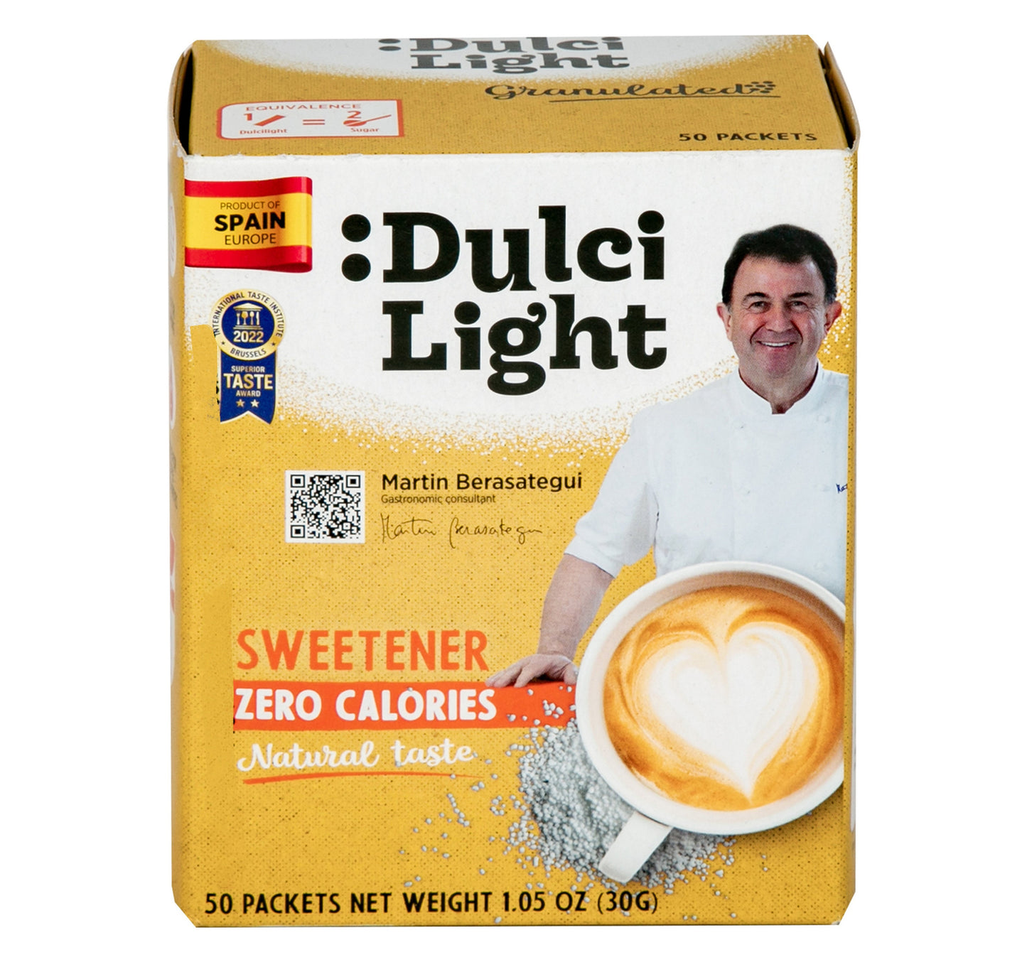 مُحلي دولشي لايت خالي من السعرات الحرارية 50 قطعة 30 جم