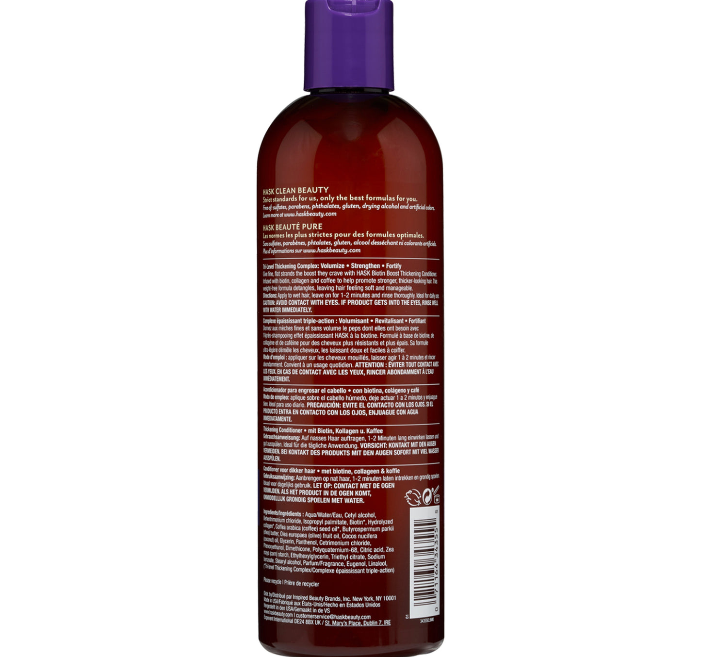 Hask Biotin Boost Thickening Conditioner 355 ml