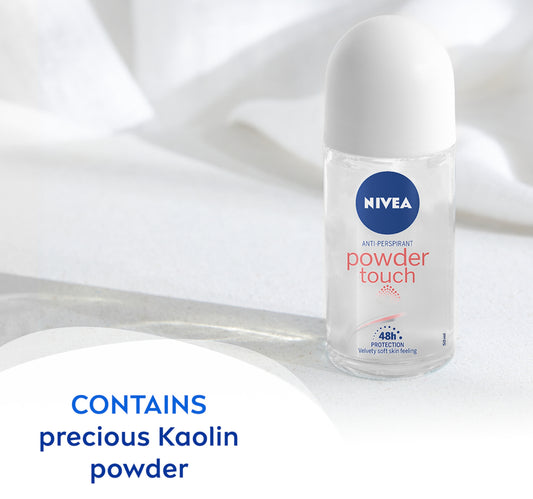 Nivea Powder Touch Antiperspirant for Women Roll-on 50 ml