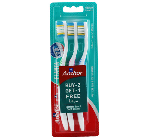 Anchor Toothbrush Elanza Medium 3 pcs
