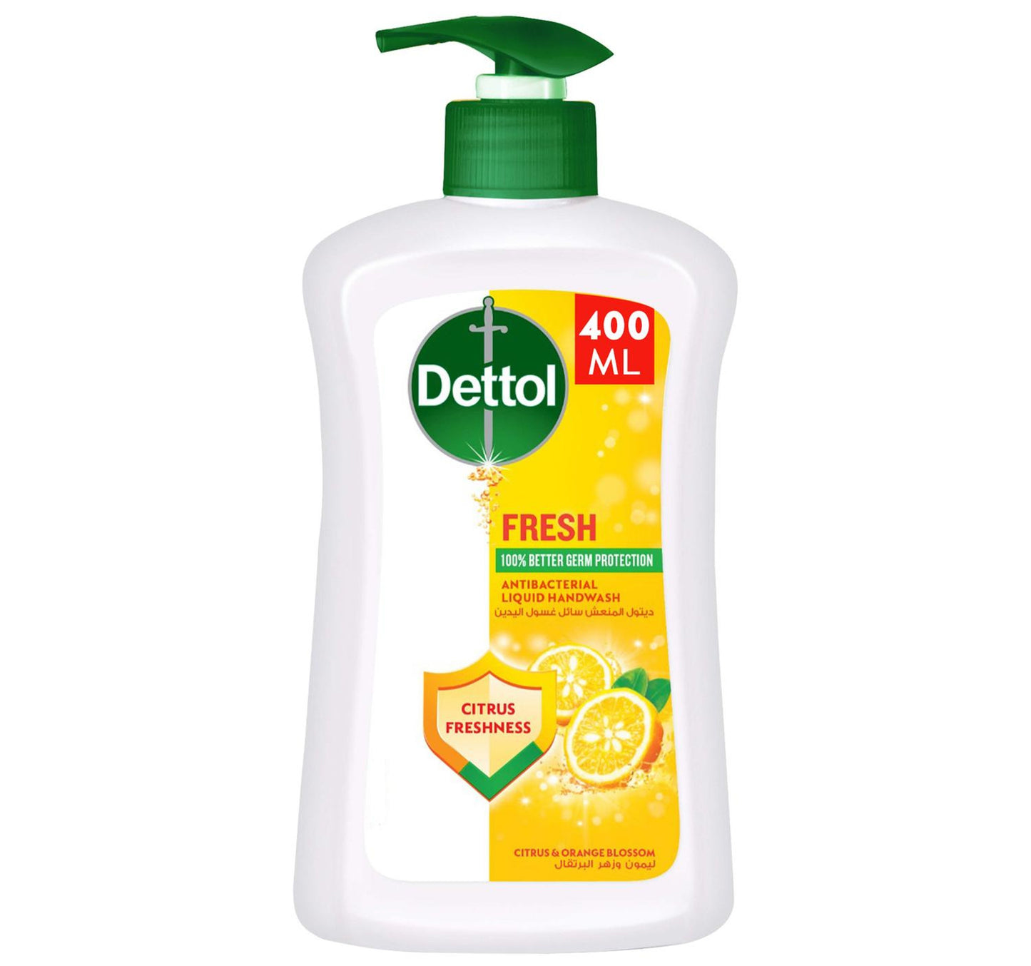 ديتول سائل غسيل اليدين برائحة الحمضيات وزهر البرتقال 400 مل