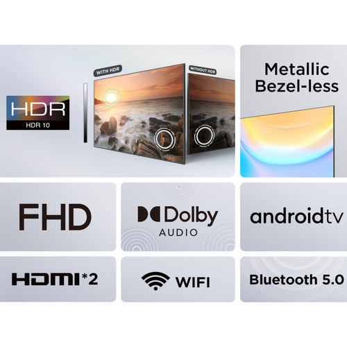 TCL 43 inches HD Smart LED TV, 43S5400A