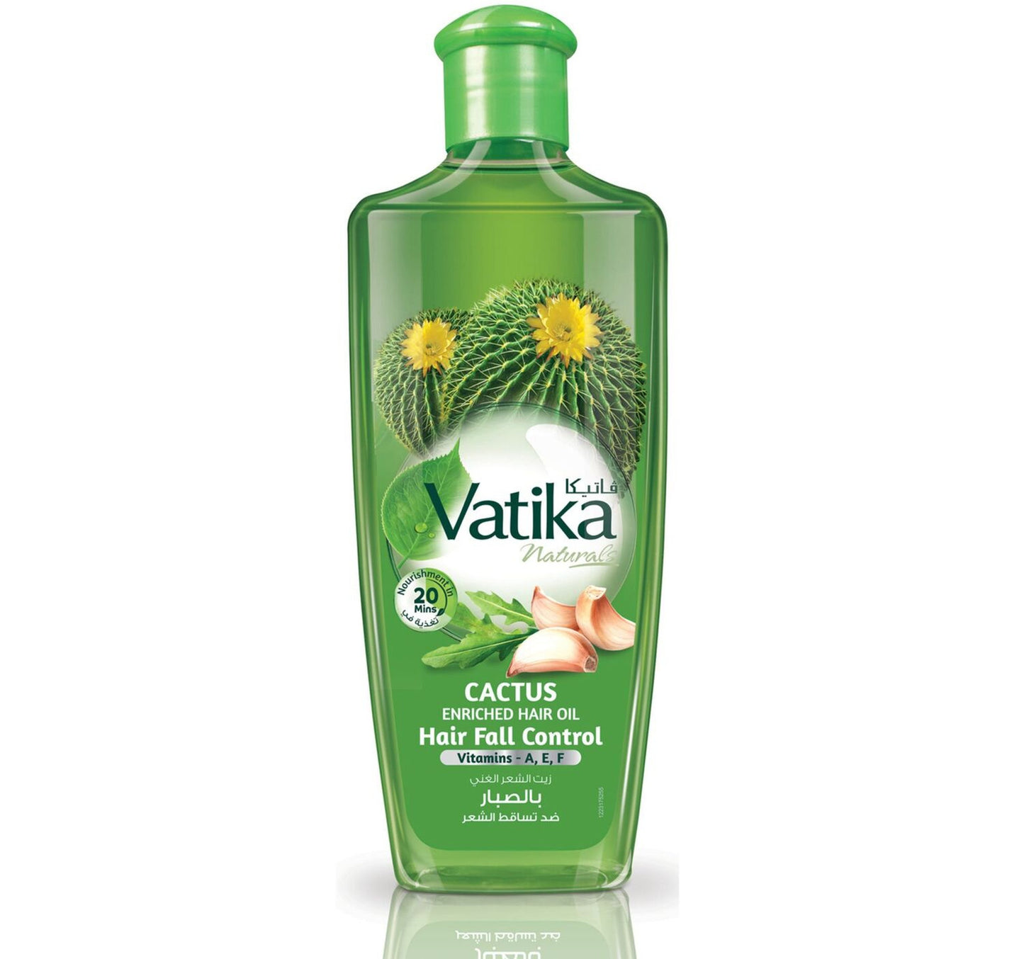 Vatika Naturals Cactus Enriched Hair Oil Hair Fall Control 200 ml