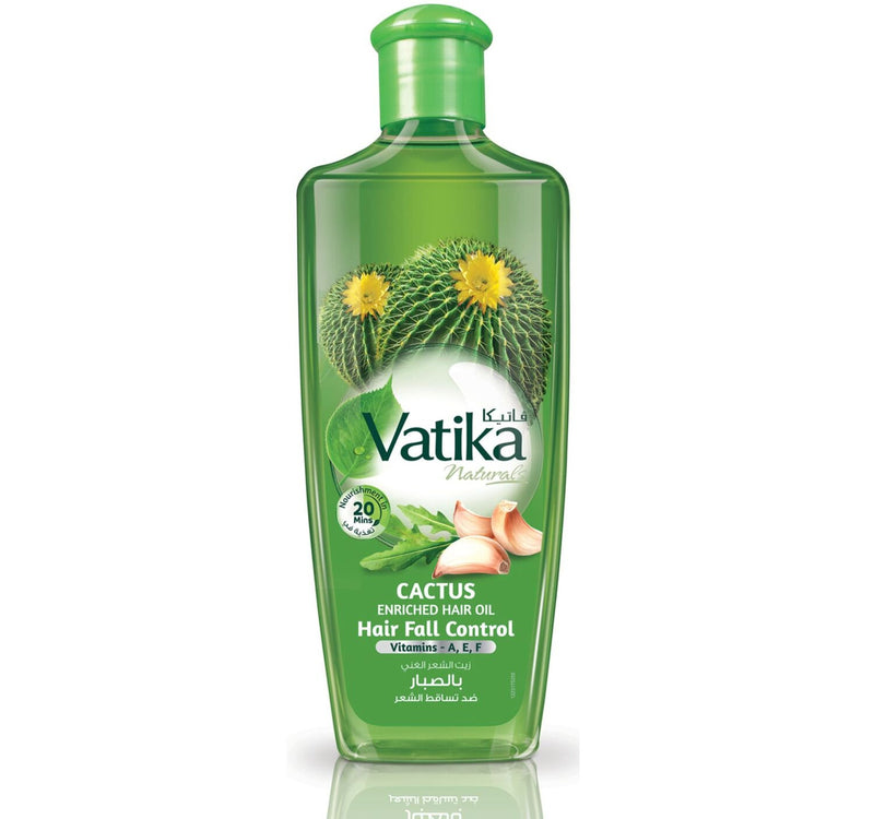 Vatika Naturals Cactus Enriched Hair Oil Hair Fall Control 200 ml