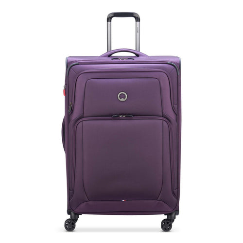 Delsey Optimax 4 Wheel Soft Trolley, 70 cm, Purple
