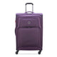 Delsey Optimax 4 Wheel Soft Trolley, 55 cm, Purple