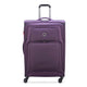 Delsey Optimax 4 Wheel Soft Trolley, 70 cm, Purple