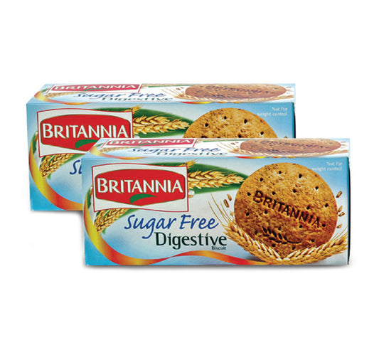 Britannia Digestive Biscuit Sugar Free 2 x 350 g