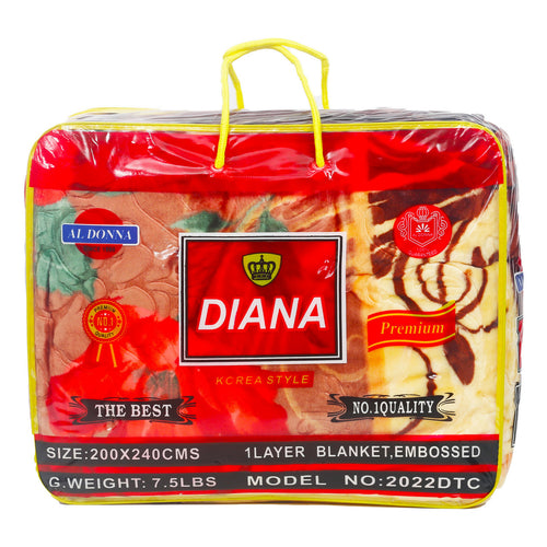Diana Blanket 200 x 240cm Assorted