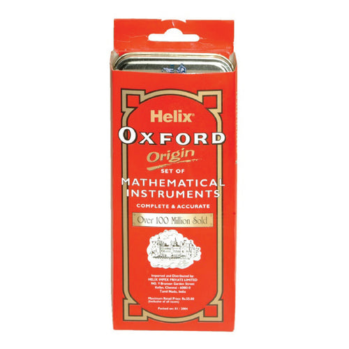 Oxford Mathematical Tnstruments Set Red