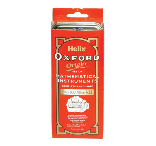 Oxford Mathematical Tnstruments Set Red