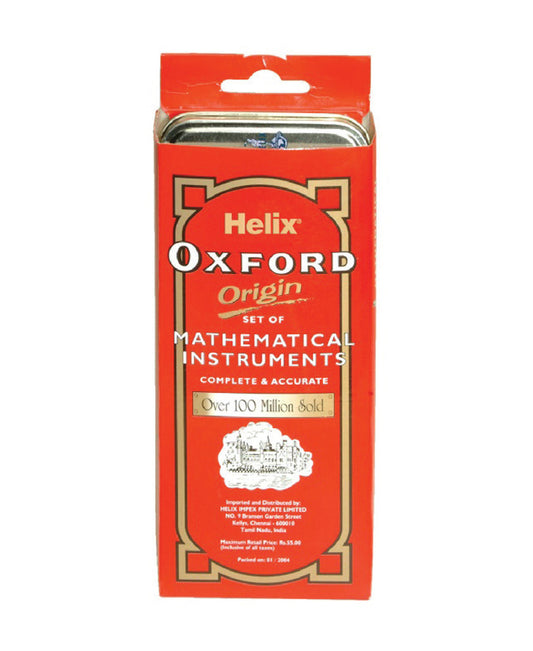 Oxford Mathematical Tnstruments Set Red