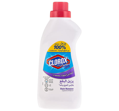 Clorox Liquid Stain Remover Supreme Whitener For White Clothes 900 ml