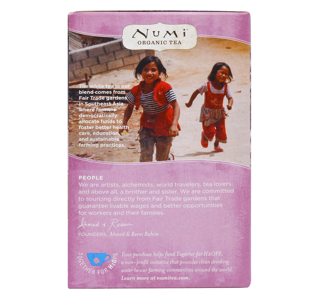 Numi Organic White Rose Tea 16 pcs