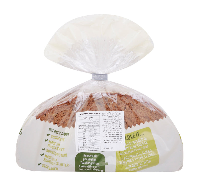 Baker Street Seeded Rye Bread 500 g