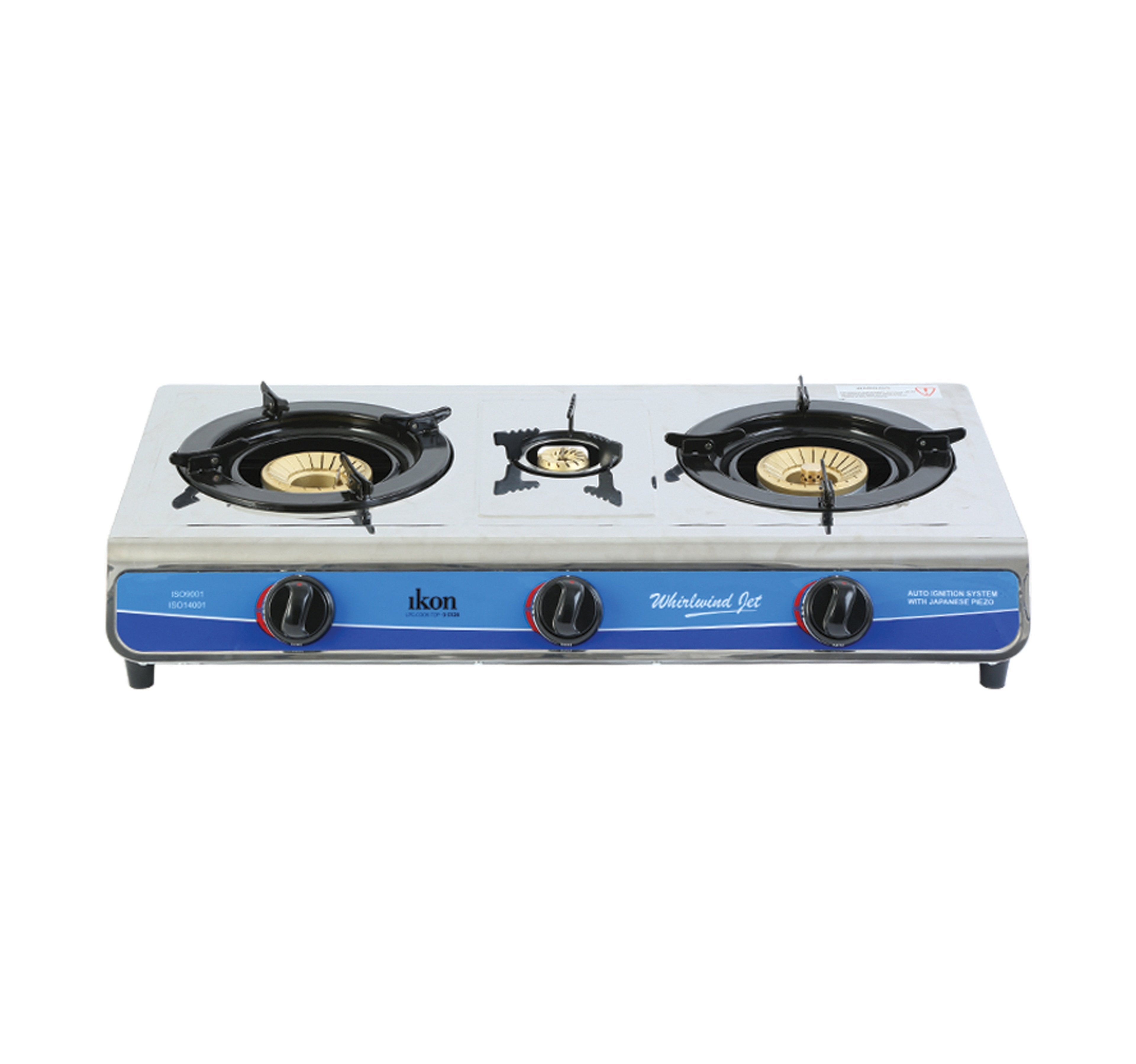 Ikon Gas Table 5128-BY 3 Burners