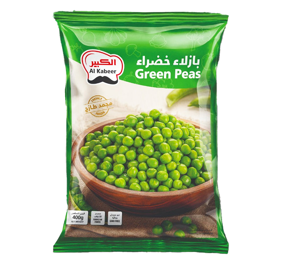 Al Kabeer Green Peas Value Pack 3 x 400 g
