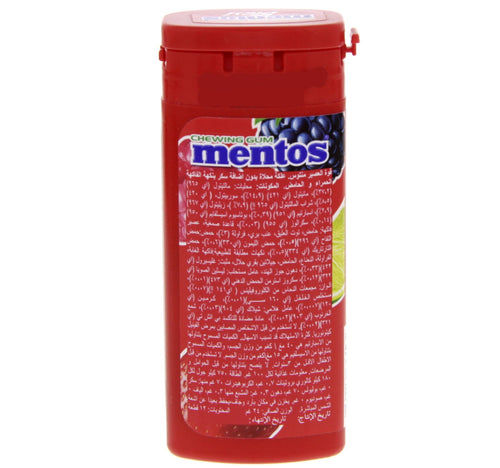 Mentos Red Fruit - Lime Sugar Free Chewing Gum 24 g