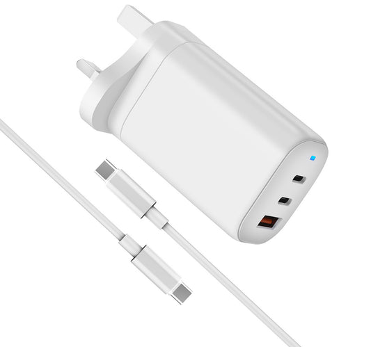 Trands GaN Fast Travel Charger with Dual Ports TR-AD632