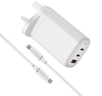 Trands GaN Fast Travel Charger with Dual Ports TR-AD632