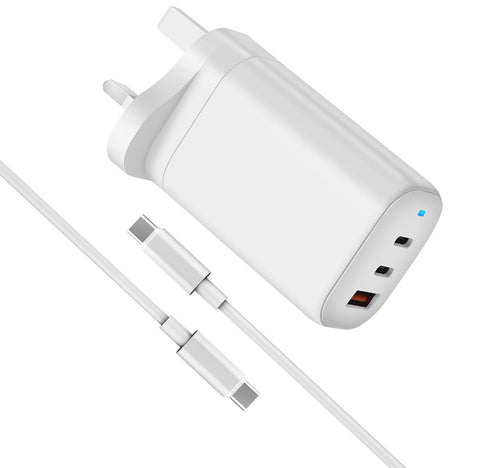 Trands GaN Fast Travel Charger with Dual Ports TR-AD632