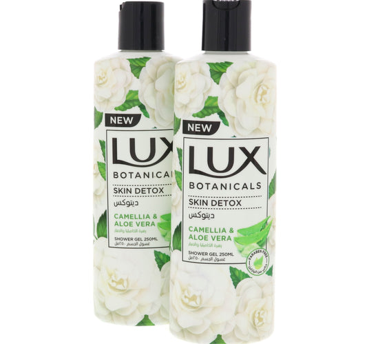 Lux Botanicals Skin Detox Body Wash Camellia And Aloe Vera 2 x 250 ml