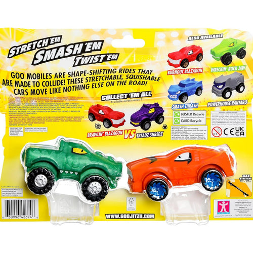 Goo Jit Zu Tygor Vs Rock Jaw Toy, 42674