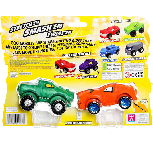 Goo Jit Zu Tygor Vs Rock Jaw Toy, 42674