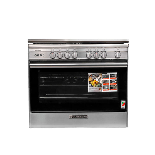 Glem Gas Cooking Range SB9612RIFSCG 90x60cm 5Burner