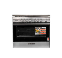 Glem Gas Cooking Range SB9612RIFSCG 90x60cm 5Burner