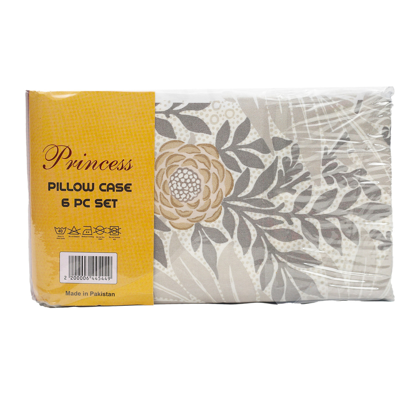 Princess Pillow Case 6pcs Set Assorted