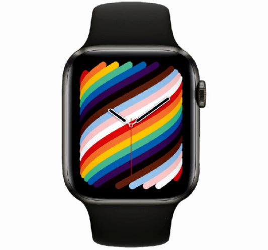 iSmart W6S PRO 44 mm Smartwatch, Black