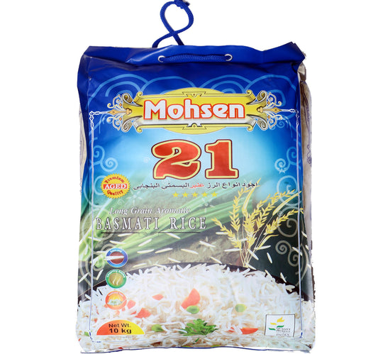 Mohsen 21 Basmati Rice 10 kg