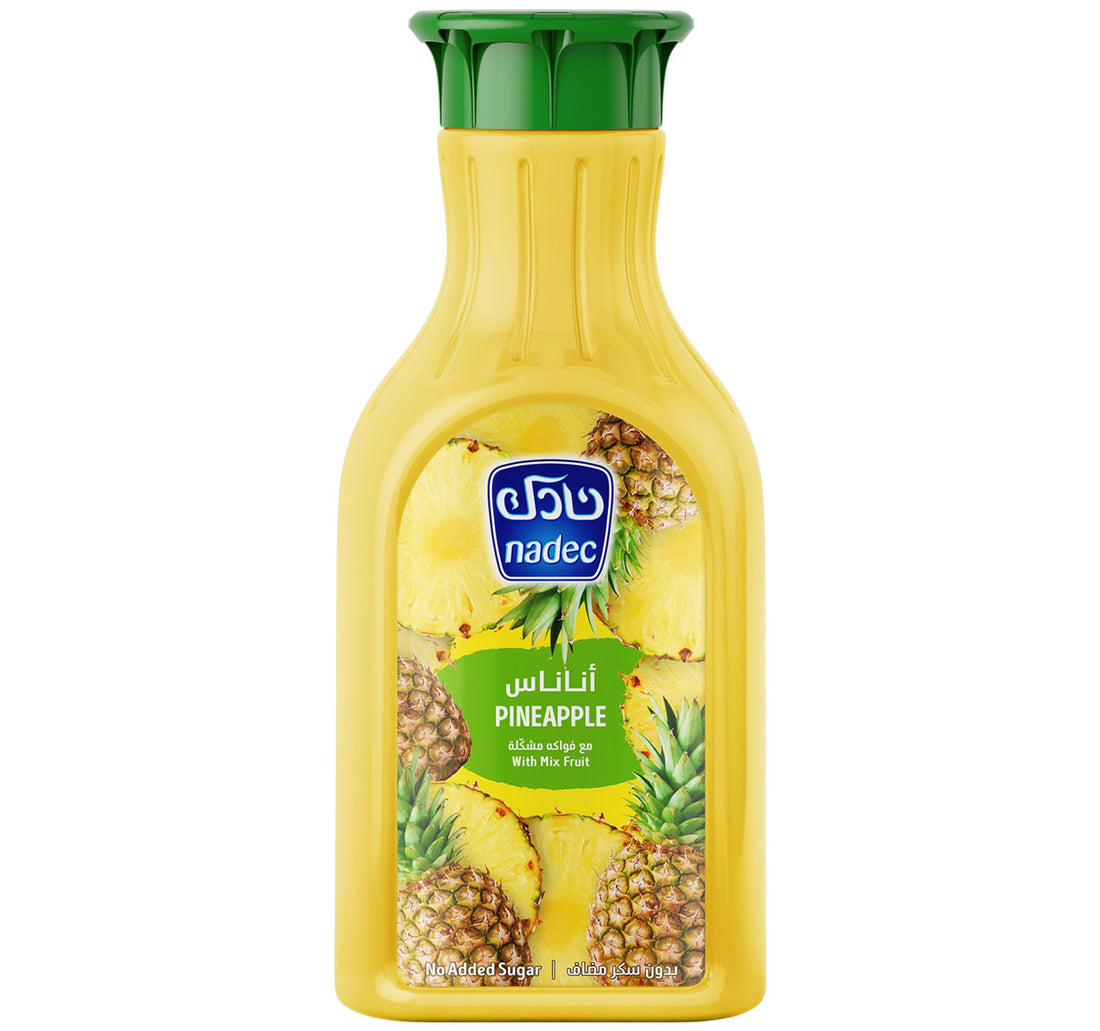 Nadec No Added Sugar Pineapple With Mix Fruit Juice 1.3 Litres