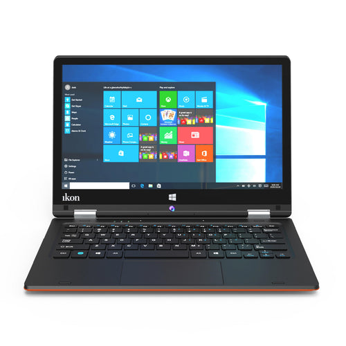 لابتوب آيكون القابل للتحويل، 11.6 بوصة، 4 جيجابايت، 64 جيجابايت SSD، رسومات إنتل عالية الدقة، IDEES IK-CNB08، ألوان متنوعة