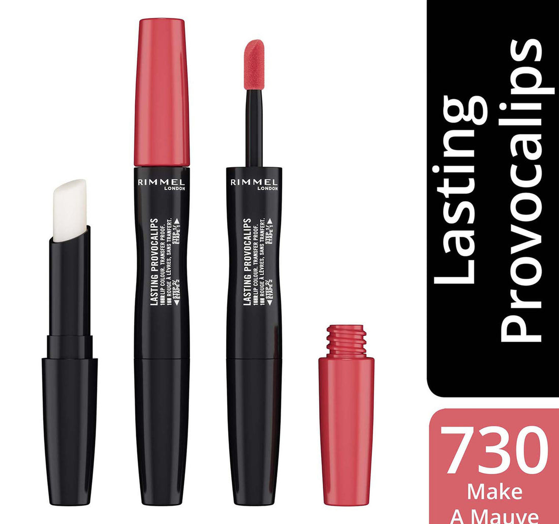 Rimmel London Lasting Provocalips Liquid Lipstick, 730 Make A Mauve, 2.2 ml