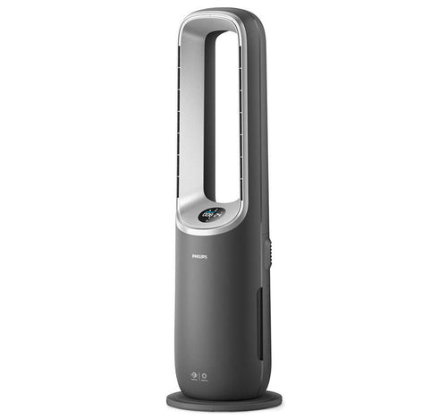 Philips Air Performer 8000 Series 3-in-1 Air Purifier, Fan and Heater, Grey/Silver, AMF870/35