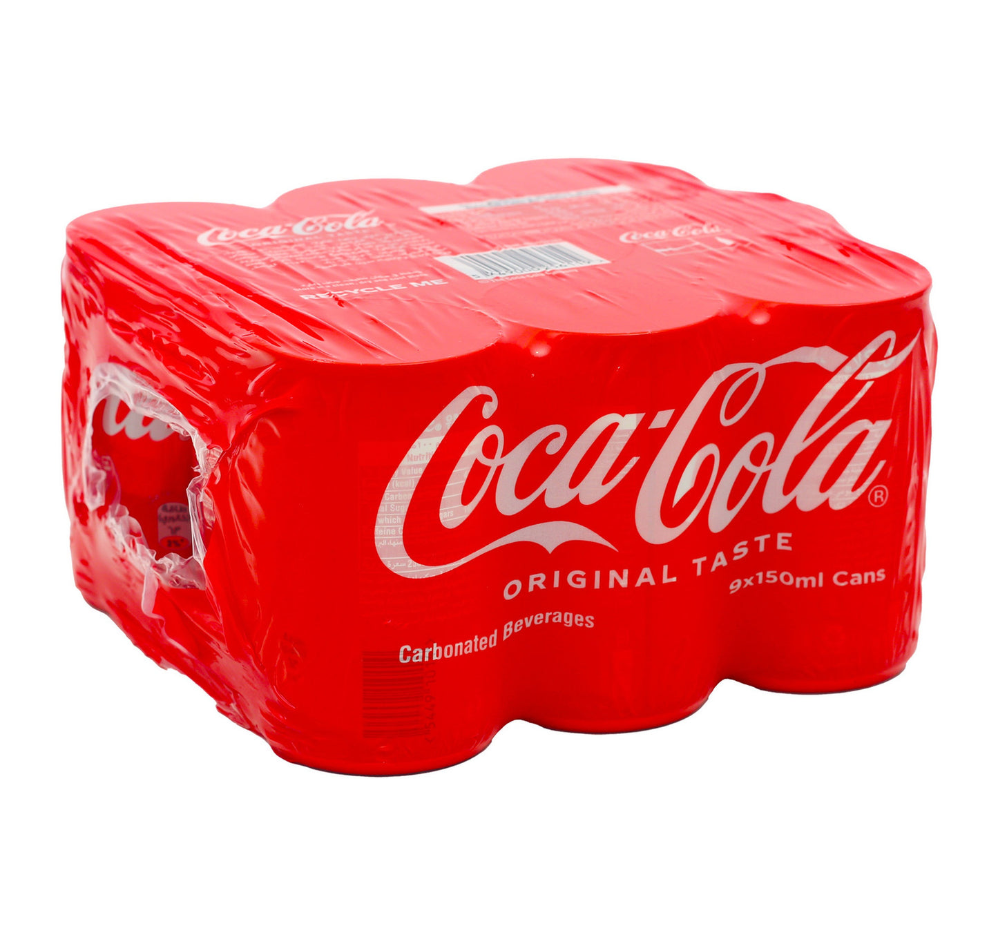 Coca Cola Regular Can Value Pack 9 x 150 ml