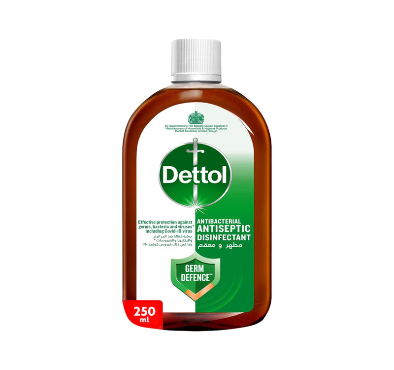 Dettol Anti Bacterial Antiseptic Disinfectant 250 ml