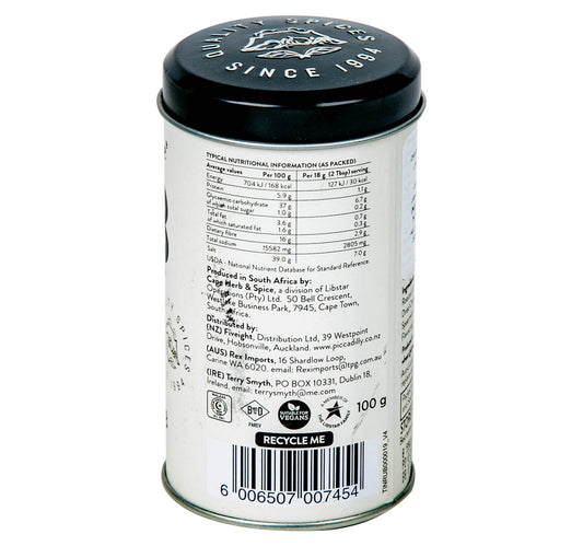 Cape Herb & Spice Rub Greek Style Lemon & Herb Seasoning 100 g