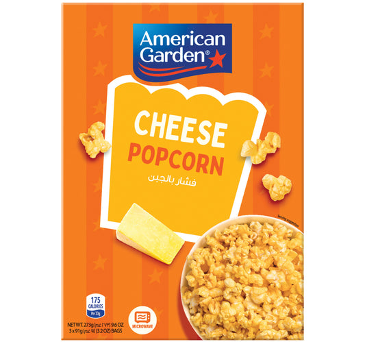 American Garden Gluten Free Microwave Cheese Popcorn 273 g
