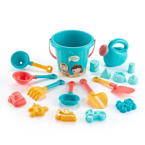 Skid Fusion Beach Bucket Set, 18 pcs, 821-3