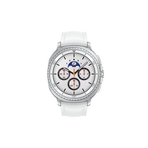 Samsung Galaxy Watch8 Classic Smartwatch, 46mm, White, SM-L500NZWAMEA Lulu Hypermarket