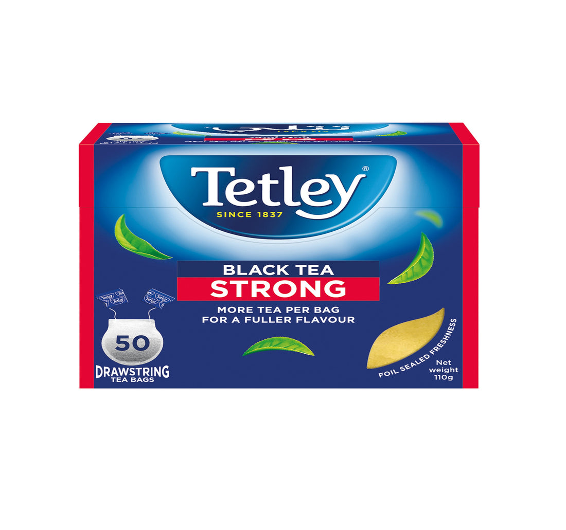 Tetley Black Tea Strong 50 Teabags