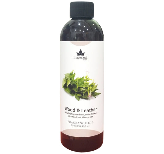 Maple Leaf Wood & Leather Fragrance Oil 250ml