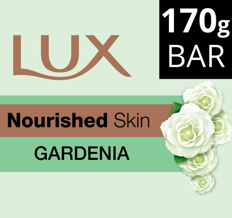 Lux Nourished Skin Gardenia Bar Soap 170 g