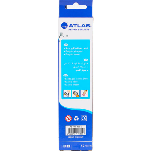 Atlas HB Pencil ASPW-155E 12 pcs