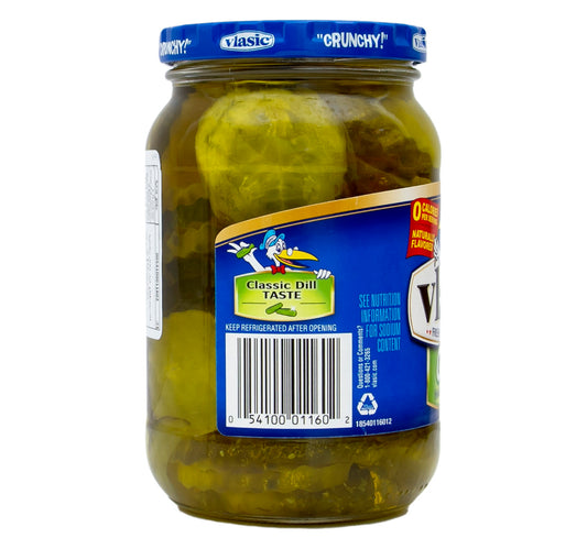 Vlasic Ovals Hamburger Dill Chips 473 ml