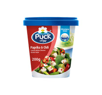 Puck Paprika & Chili Cubed White Cheese 200 g