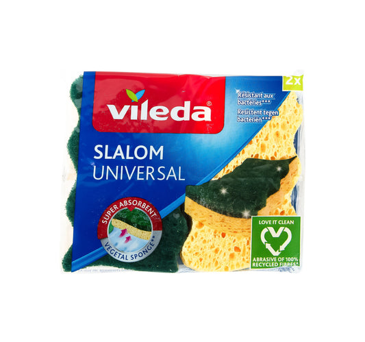 إسفنجة غسيل الأطباق متوسطة الرغوة من فيليدا سلالوم، قطعتان
